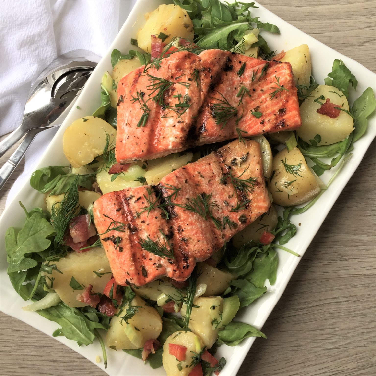 Light Summer Potato Salad With Herbs The Hungary Soul