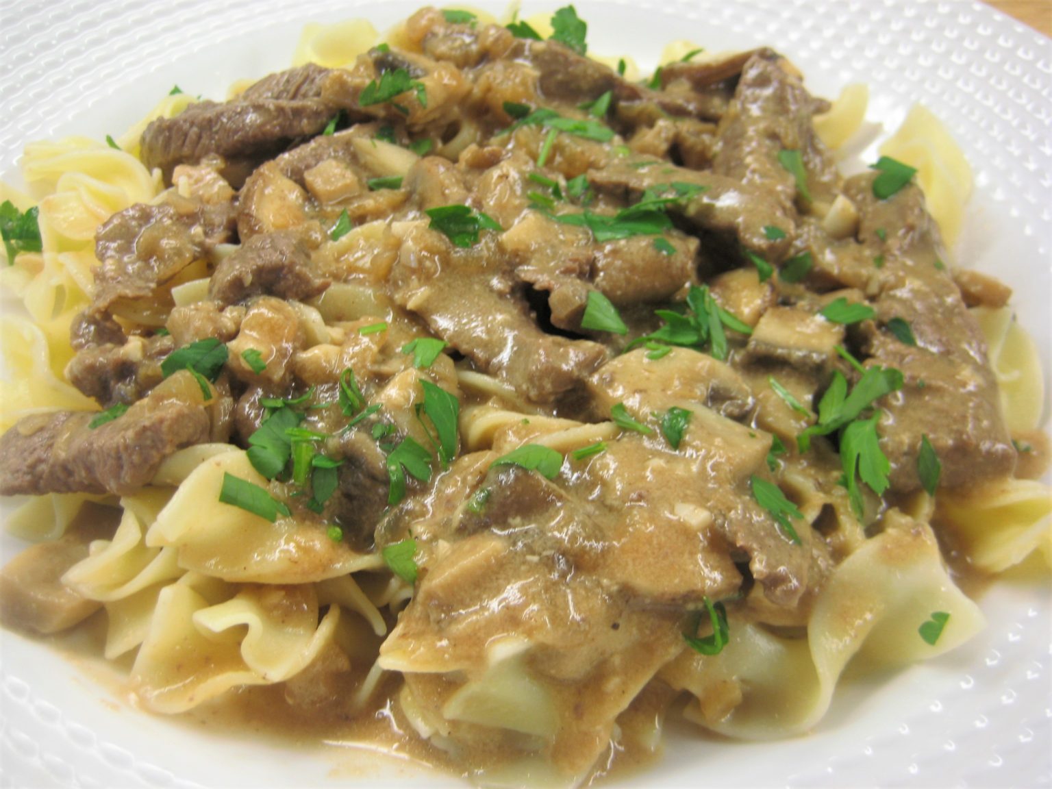 Creamy Beef Stroganoff The Hungary Soul