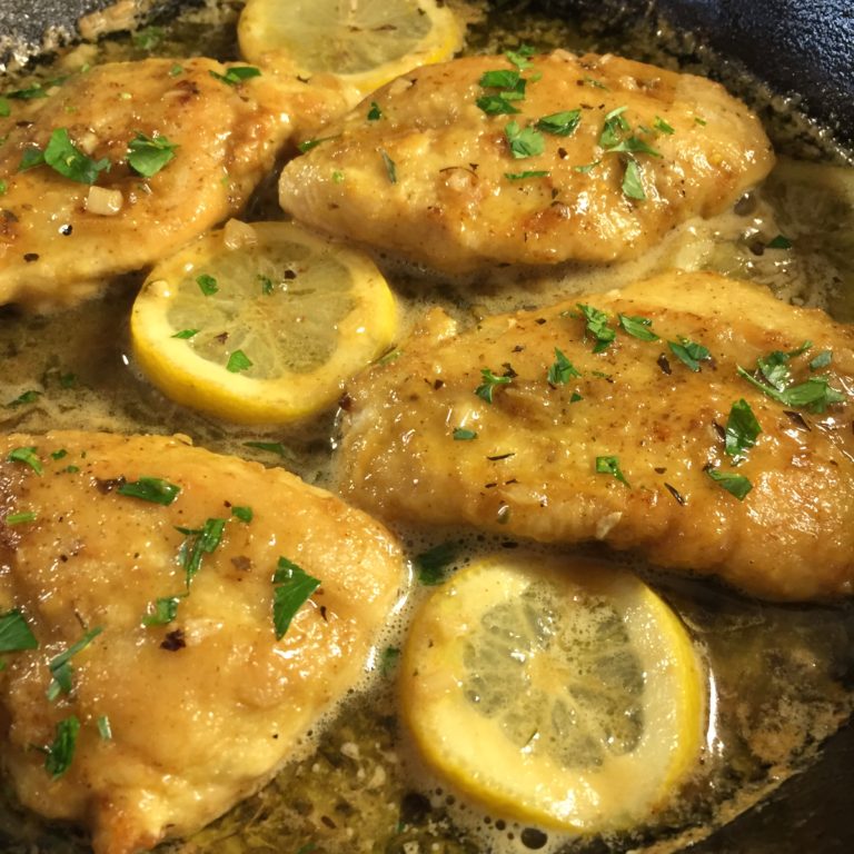 Healthy Lemon Chicken with Honey Garlic Butter Sauce - The Hungary Soul