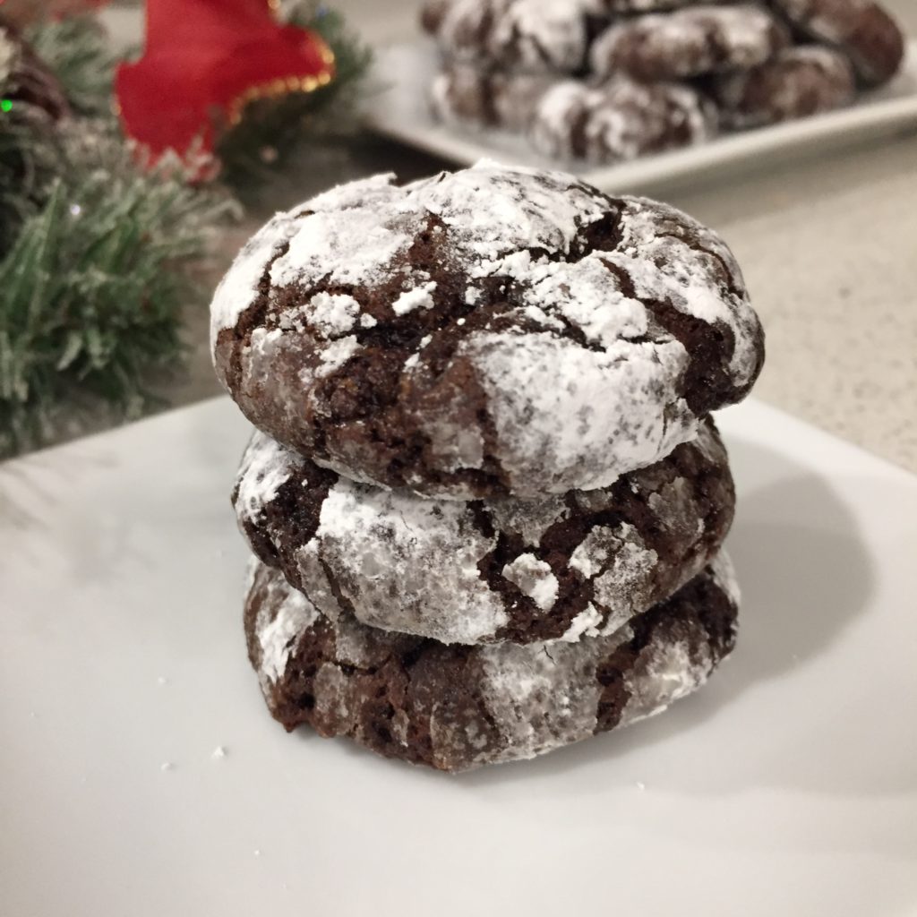 Chocolate Mocha Crinkle Cookies The Hungary Soul