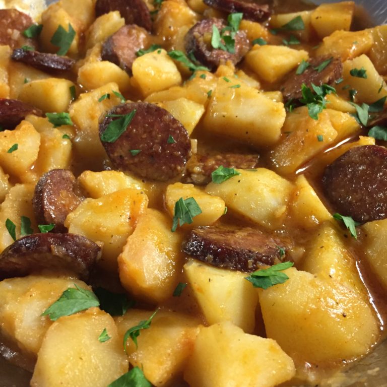 Hungarian Smoked Sausage and Potato Stew - The Hungary Soul