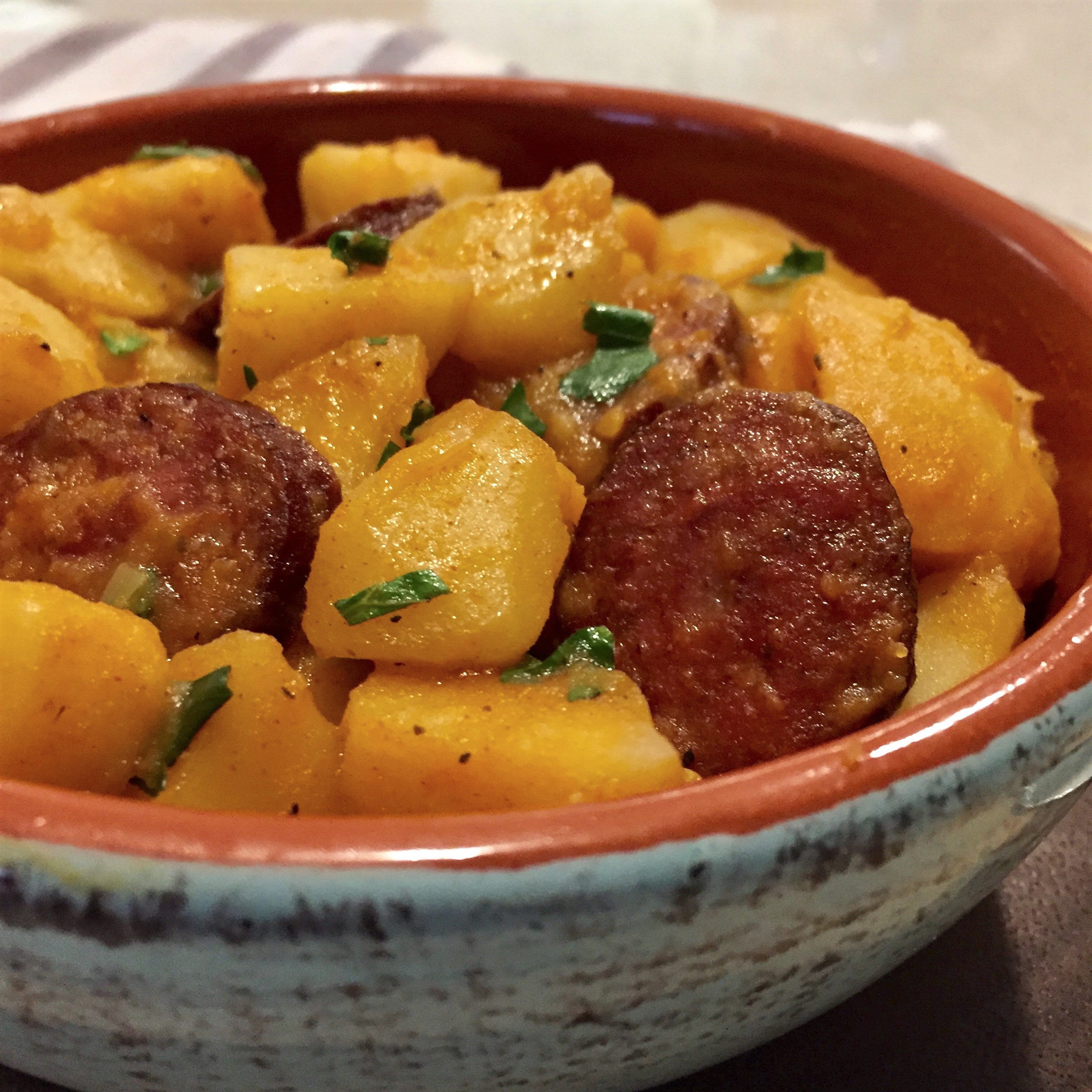 Sausage, potatoes and eggs (Salsicha à Brás) Recipe