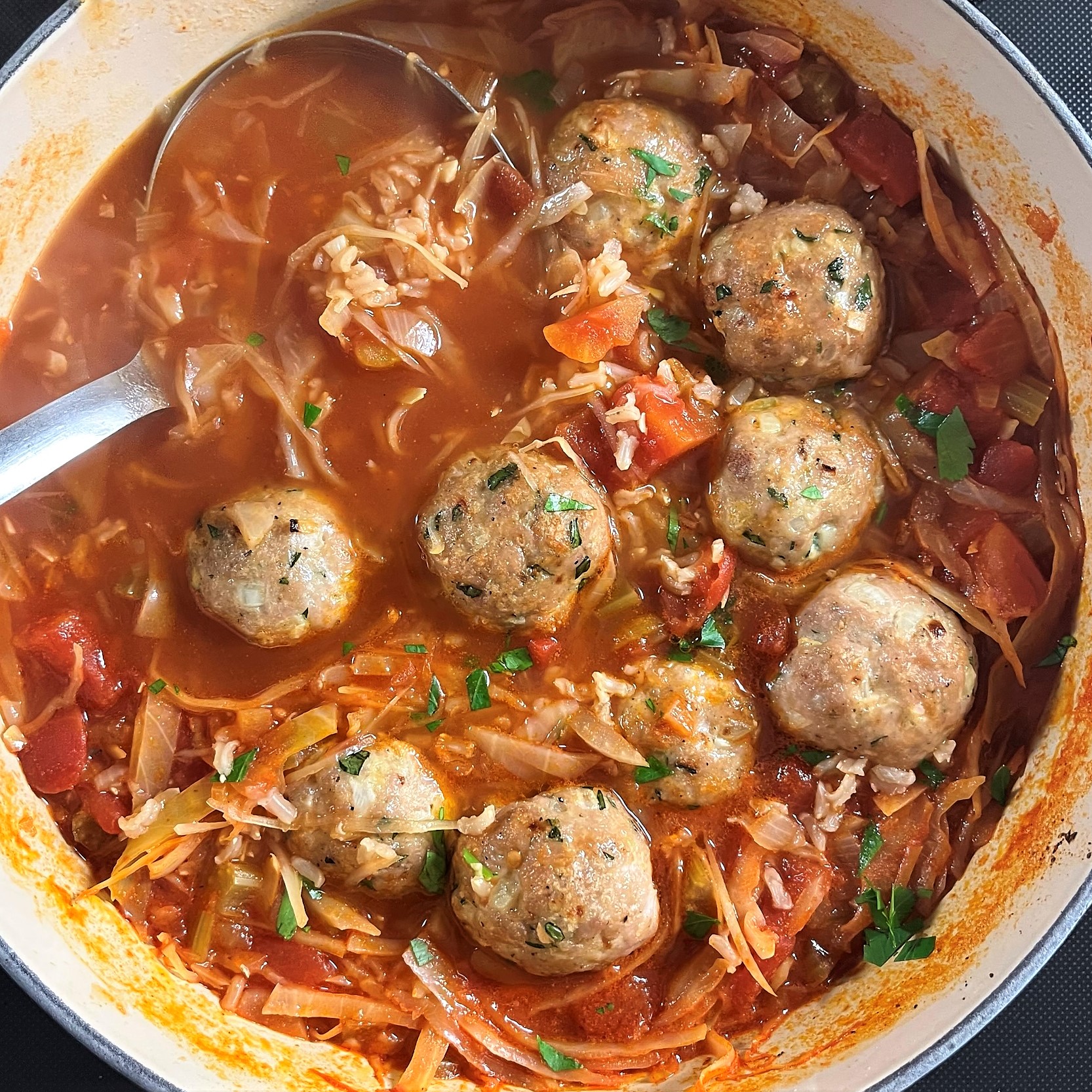 Hungarian Cabbage Soup with Meatballs - The Hungary Soul