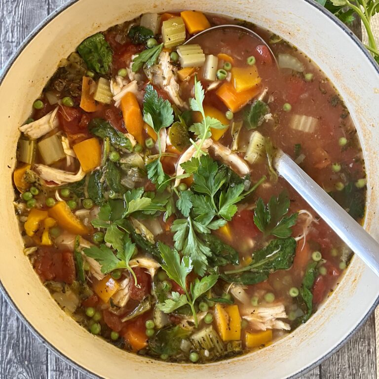 Healthy Chicken Vegetable Soup The Hungary Soul