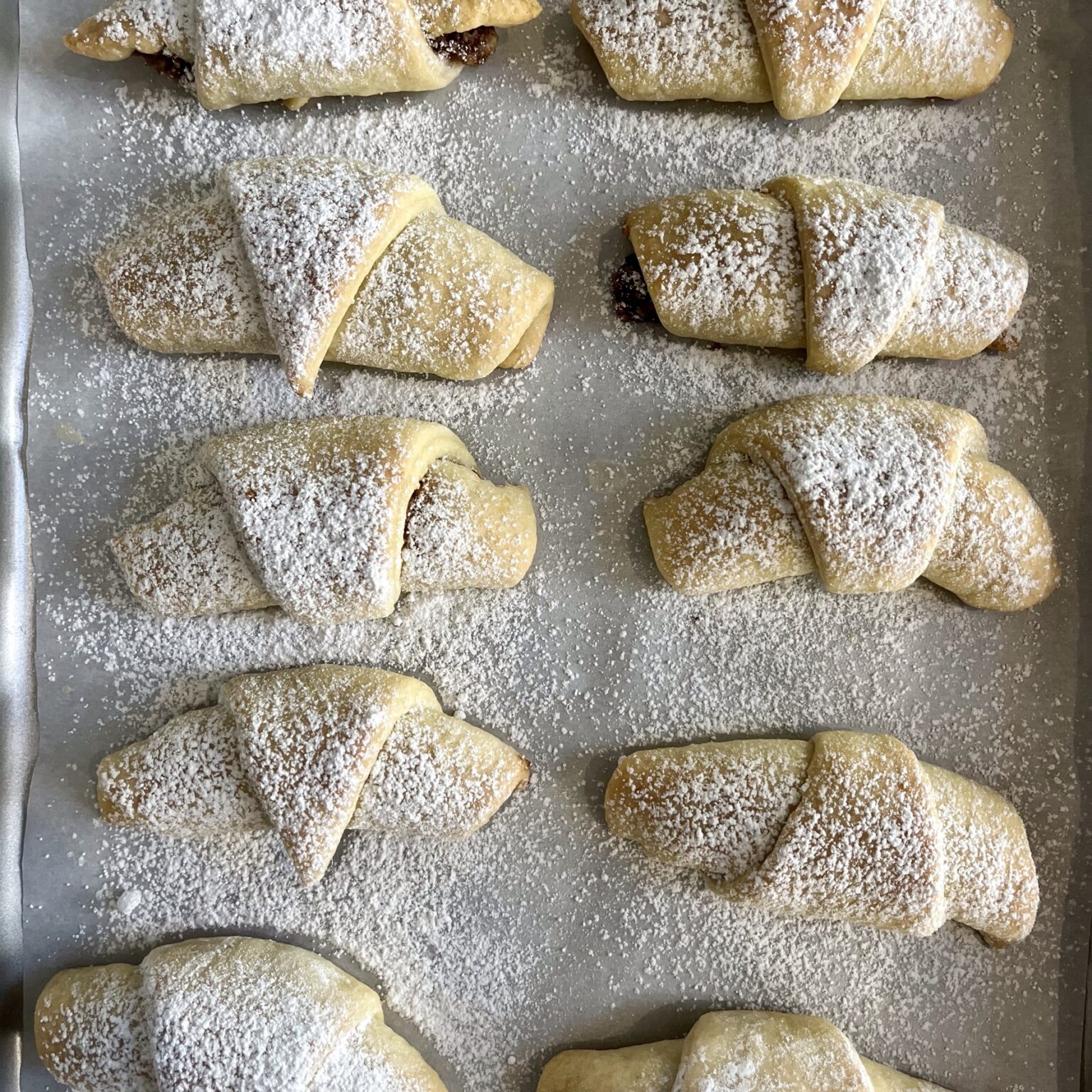 Hungarian Walnut Fig Kifli Cookies - The Hungary Soul